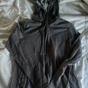 32 Degrees Dark Charcoal Zip-Up Hoodie